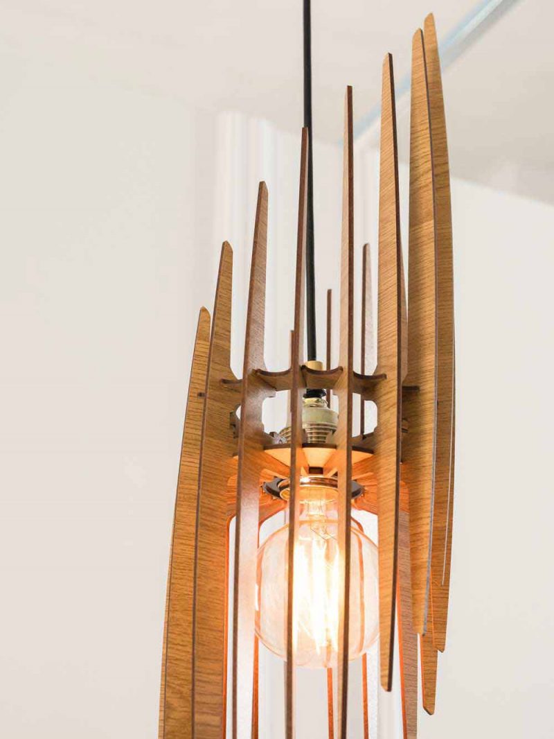 Skandinaviško dizaino tvarus virtuvinis šviestuvas "STALACTITE" SKU1027